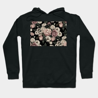 Floral Pattern Hoodie